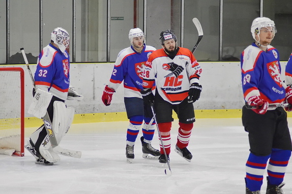 Muži: Chrudim - Chotěboř 17.1.2018 1