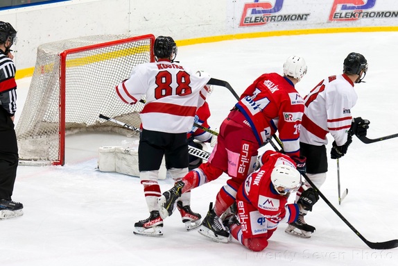 1. čtvrtfinále: HC Chrudim vs. BK Nová Paka (25.2.